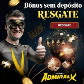 Obraz dla R$ 105,00 Gr&aacute;tis sem Dep&oacute;sito no Cadastro do Cassino Admiral-X
