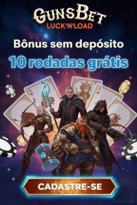 Obraz dla GunsBet: 10 Rodadas Gr&aacute;tis no Cadastro para Novos Jogadores