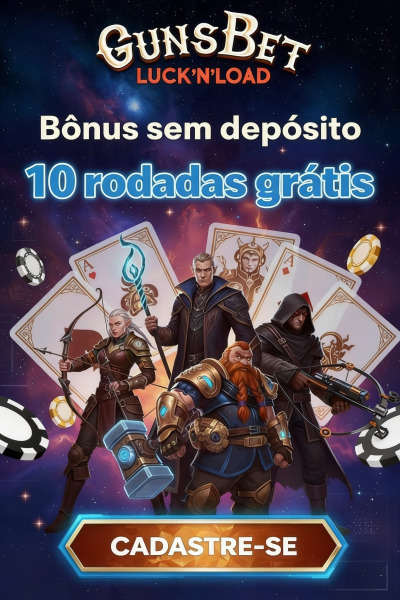 Obraz dla GunsBet: 10 Rodadas Gr&aacute;tis no Cadastro para Novos Jogadores