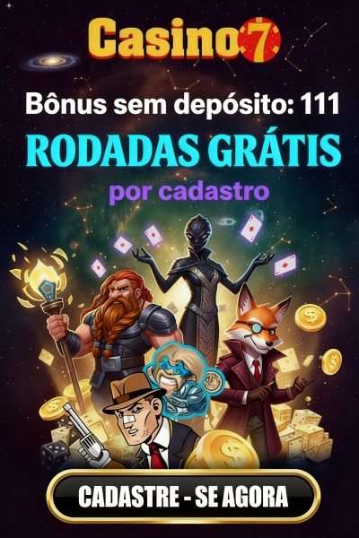 Obraz dla 111 Rodadas Gr&aacute;tis no Casino7: Um B&ocirc;nus Sem Dep&oacute;sito para Voc&ecirc;