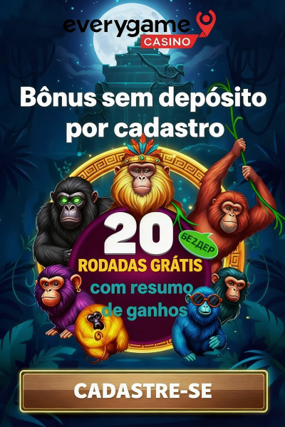 Obraz dla 20 Rodadas Gr&aacute;tis Sem Dep&oacute;sito no Everygame Cassino