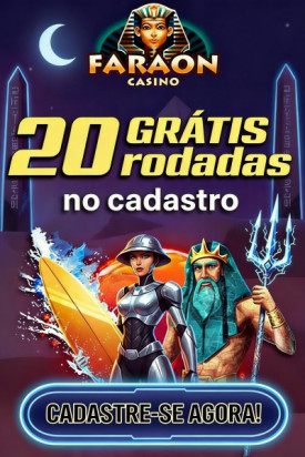 Obraz dla 20 rodadas gr&aacute;tis no Pharaon Casino ao se cadastrar