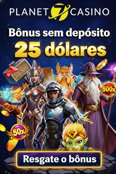 Obraz dla B&ocirc;nus de R$ 25,00 sem dep&oacute;sito no Cassino Planet 7