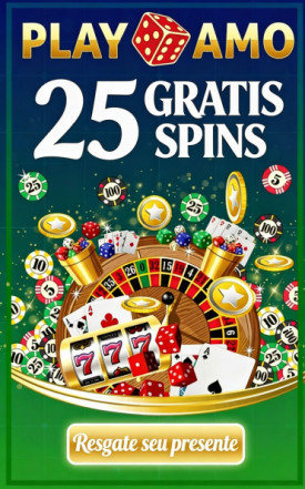 Obraz dla 25 Rodadas Gr&aacute;tis Sem Dep&oacute;sito no Cassino PlayAmo