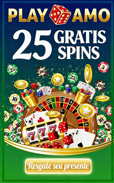 Obraz dla 25 Rodadas Grátis Sem Depósito no Cassino PlayAmo Obraz dla 25 Rodadas Grátis Sem Depósito no Cassino PlayAmo