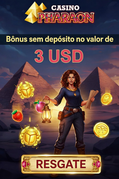 Obraz dla R$ 3,00 de B&ocirc;nus Sem Dep&oacute;sito no Pharaon Casino para Come&ccedil;ar