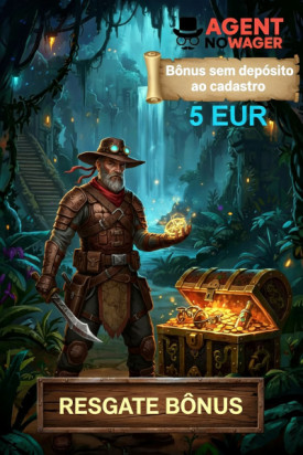 Obraz dla 5&euro; de B&ocirc;nus Sem Dep&oacute;sito no Cassino Agent No Wager