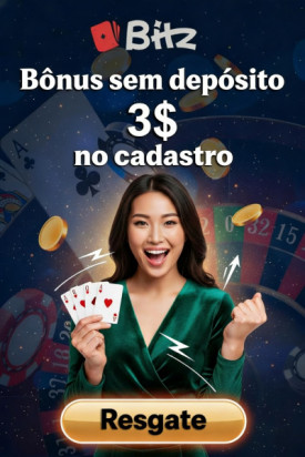 Obraz dla B&ocirc;nus de R$ 3,00 sem dep&oacute;sito no Bitz Cassino ao se cadastrar
