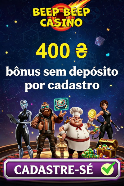 Obraz dla R$ 400,00 de B&ocirc;nus Sem Dep&oacute;sito no Beep Beep Casino