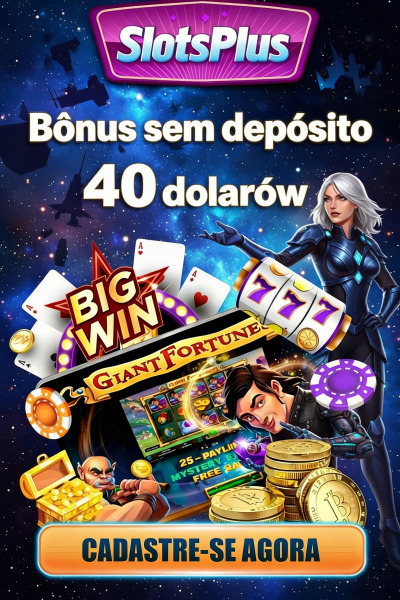 Obraz dla R$ 40,00 de B&ocirc;nus Sem Dep&oacute;sito no Slots Plus Cassino