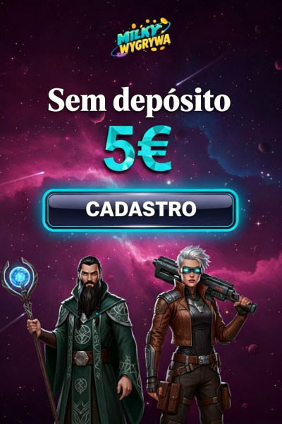 Obraz dla R$ 25,00 sem depósito no Milky Wins Casino ao se cadastrar Obraz dla R$ 25,00 sem depósito no Milky Wins Casino ao se cadastrar