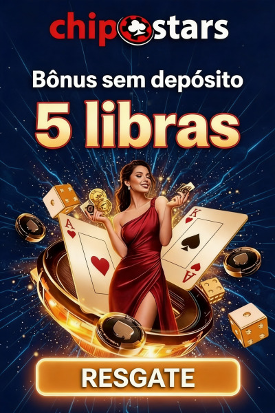 Obraz dla R$ 5,00 de b&ocirc;nus sem dep&oacute;sito no cadastro do Chipstars