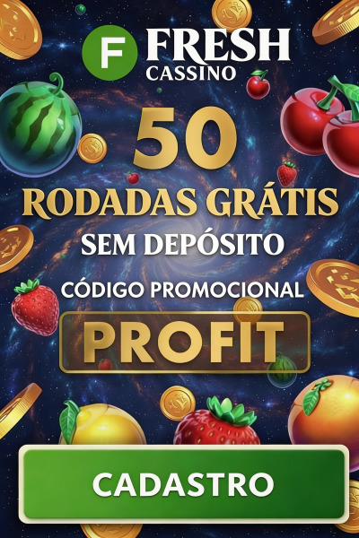 Obraz dla FRESH Casino: 50 Rodadas Gr&aacute;tis Imediatas no Cadastro