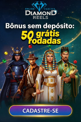 Obraz dla 50 Rodadas Gr&aacute;tis no Diamond Reels Casino ao se Cadastrar