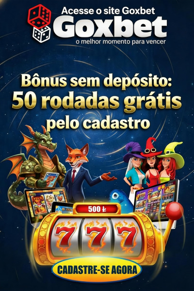 Obraz dla 50 Rodadas Gr&aacute;tis no Cassino Goxbet Apenas Pelo Seu Cadastro