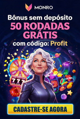 Obraz dla 50 Rodadas Gr&aacute;tis no Cassino MONRO sem Dep&oacute;sito