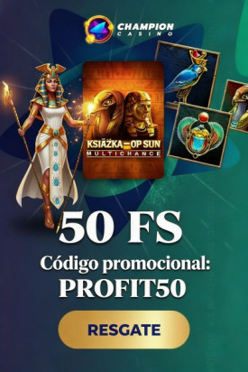 Obraz dla 50 Rodadas Gr&aacute;tis Sem Dep&oacute;sito no Champion Cassino