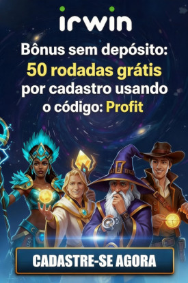 Obraz dla 50 Rodadas Gr&aacute;tis no Cassino Irwin por Cadastro com C&oacute;digo PROFIT