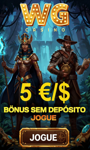 Obraz dla Bônus de R$ 25,00 Sem Depósito no WG Cassino Obraz dla Bônus de R$ 25,00 Sem Depósito no WG Cassino