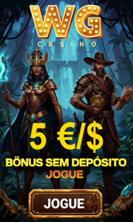 Obraz dla B&ocirc;nus de R$ 25,00 Sem Dep&oacute;sito no WG Cassino