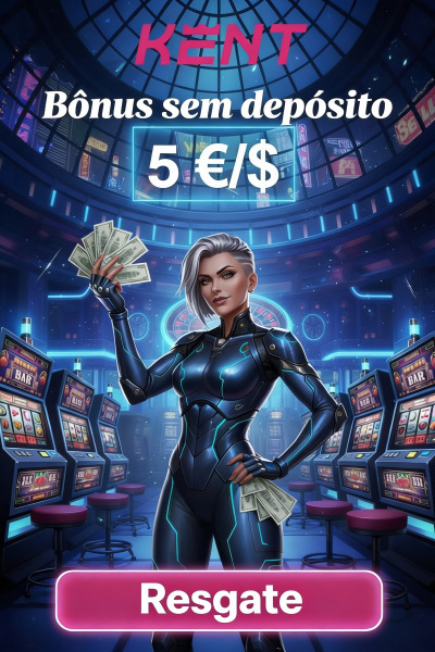 Obraz dla KENT Casino: R$ 5,00 de B&ocirc;nus Sem Dep&oacute;sito para Novos Jogadores