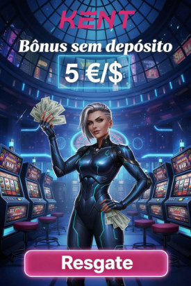 Obraz dla KENT Casino: R$ 5,00 de B&ocirc;nus Sem Dep&oacute;sito para Novos Jogadores