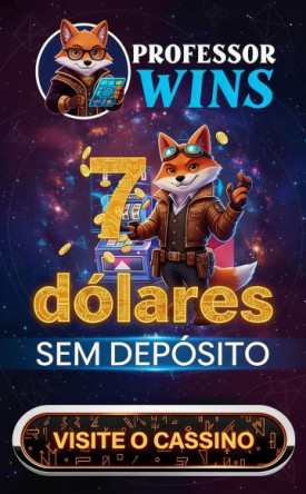 Obraz dla Professor Wins Casino: 7$ de B&ocirc;nus Sem Dep&oacute;sito para Voc&ecirc;