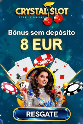Obraz dla B&ocirc;nus de R$ 8,00 sem dep&oacute;sito no Crystal Slots para novos jogadores