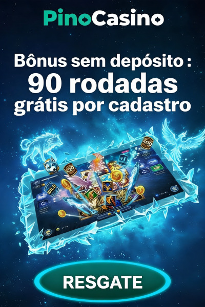 Obraz dla Pino Casino: 90 Rodadas Gr&aacute;tis Sem Dep&oacute;sito no Cadastro
