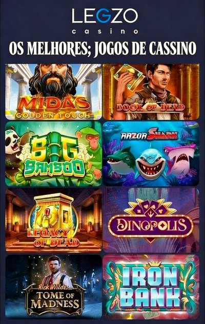 Obraz dla Mais de 5500 Jogos no Legzo Casino: Ca&ccedil;a-n&iacute;queis, Ao Vivo e Esportes