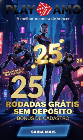 Obraz dla 25 rodadas gr&aacute;tis sem dep&oacute;sito: o b&ocirc;nus exclusivo do PlayAmo