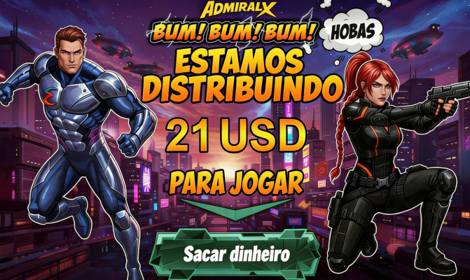 Obraz dla B&ocirc;nus de R$ 100,00 sem dep&oacute;sito no Admiral-X ao se cadastrar
