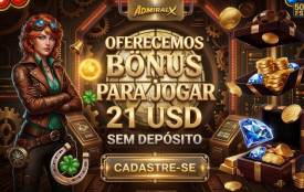 Obraz dla R$ 108,00 Gr&aacute;tis no Admiral XXX: B&ocirc;nus Sem Dep&oacute;sito ao se Cadastrar