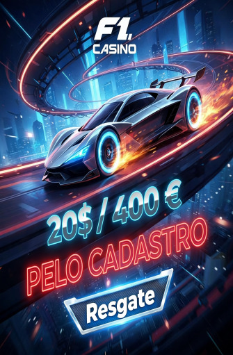 Obraz dla B&ocirc;nus de $20 sem dep&oacute;sito no F1 Cassino para novos jogadores