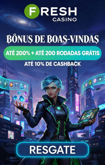 Obraz dla Fresh Casino: 50 rodadas gr&aacute;tis sem dep&oacute;sito e b&ocirc;nus de 2