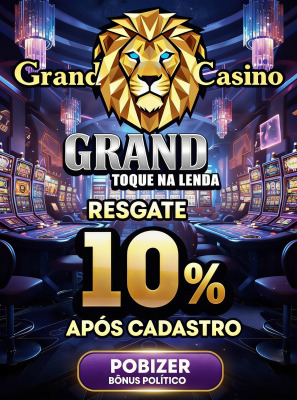 Obraz dla B&ocirc;nus de R$ 50,00 sem dep&oacute;sito no Grand Casino ao se cadastrar