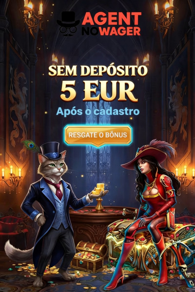 Obraz dla B&ocirc;nus exclusivo de 5&euro; sem dep&oacute;sito no Agent No Wager
