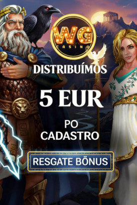 Obraz dla WG Cassino: R$ 25,00 de b&ocirc;nus sem dep&oacute;sito no cadastro