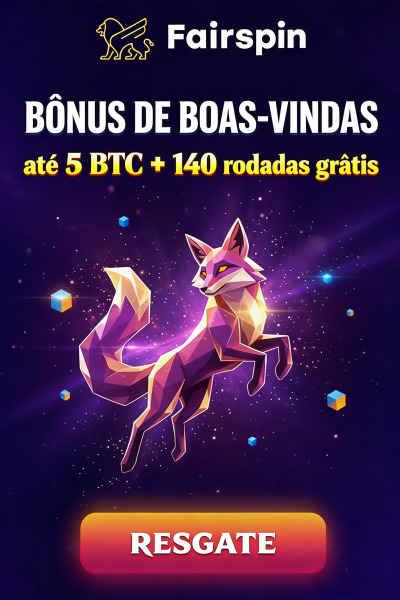 Obraz dla Bônus de Boas-Vindas Fairspin: Até 5 BTC e 140 Rodadas Grátis Obraz dla Bônus de Boas-Vindas Fairspin: Até 5 BTC e 140 Rodadas Grátis