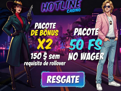 Obraz dla Bônus HotLine Casino: R$ 150,00 ou 50 Rodadas Grátis sem Wager Obraz dla Bônus HotLine Casino: R$ 150,00 ou 50 Rodadas Grátis sem Wager